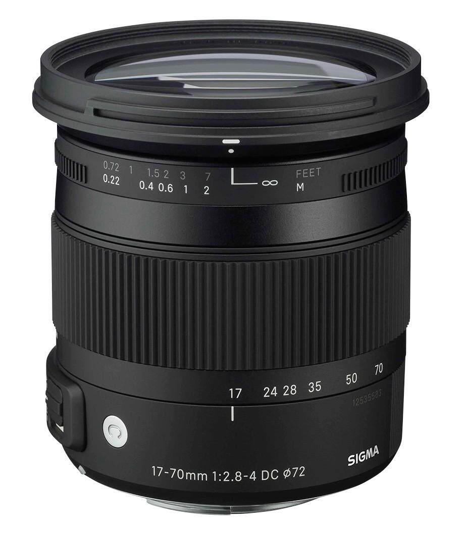 Sigma 17-70mm f/2.8-4 DC Macro OS HSM (Contemporary) Lens - [For Nikon][For Canon]