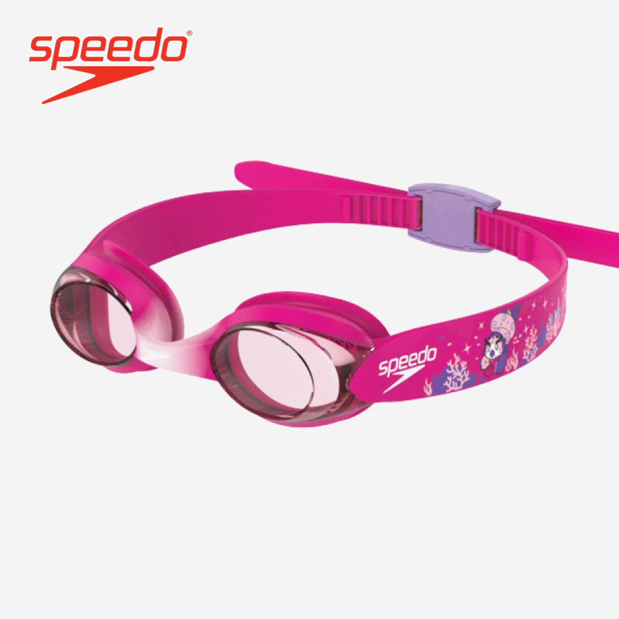 Speedo Infant Boys & Girl's Goggles - Illusion Goggle - Pink - 8-1211514639